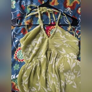 Sincerely Jules Green Floral Maxi Dress